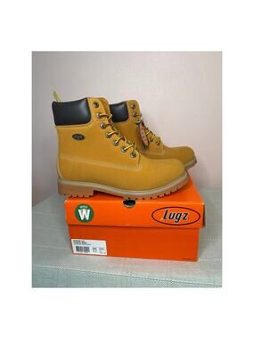 Lugz Men's Convoy 6 Inch Boot Golden Wheat Bark Tan Gum Size 8 W MCNWK